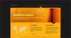 Desktop Screenshot of barefruit.co.uk